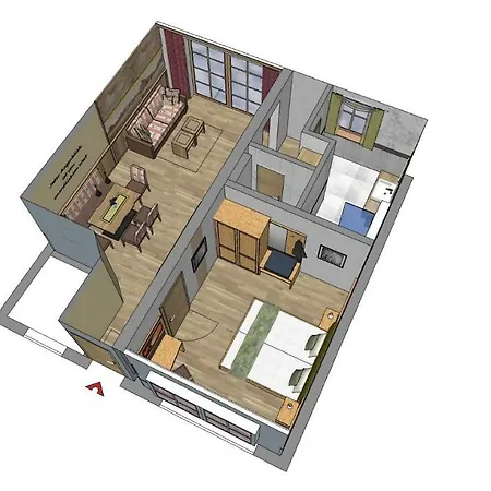 Appartement Sportlerhof - Alimann Uab