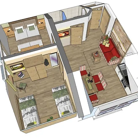Apartamento Sportlerhof - Alimann Uab Grünau im Almtal